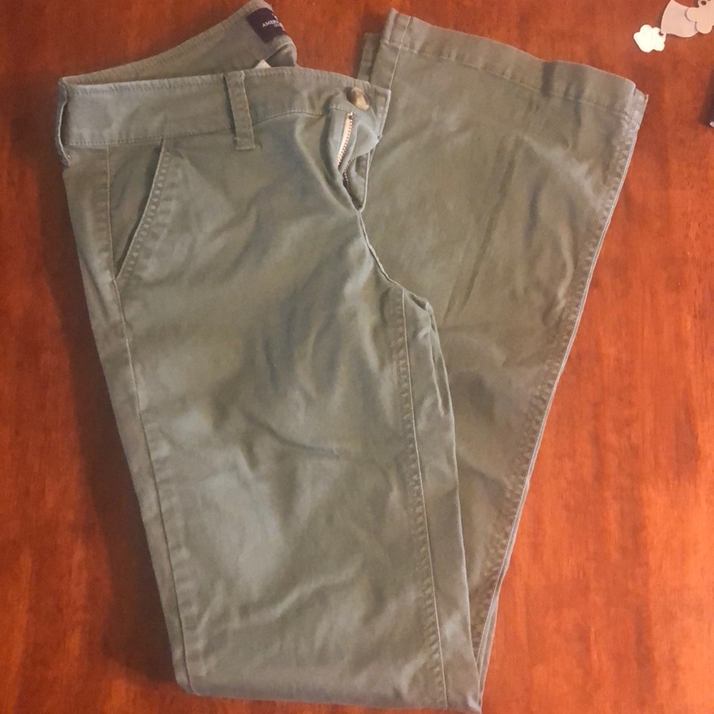 EUC. Green Kick Boot Sz 4 AE